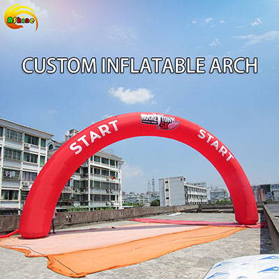 Strong half round colorful inflatable arch for promotion Publicity