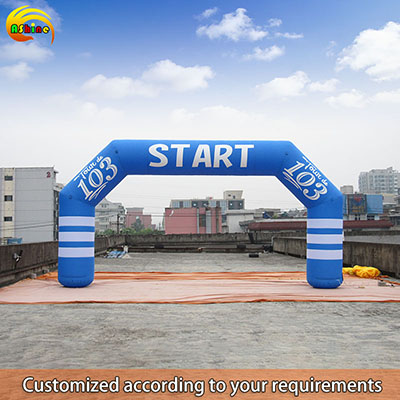 Strong square colorful inflatable arch for promotion Publicity