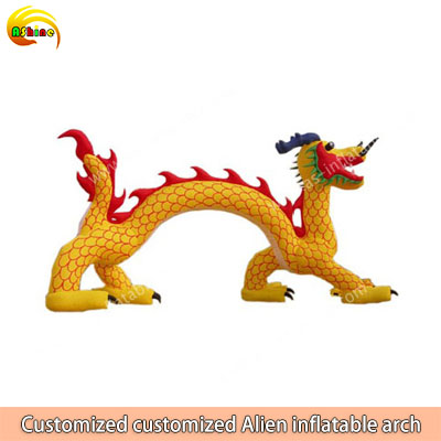 Strong customized Alien inflatable arch for promotion Publicity