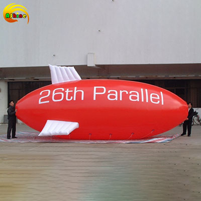 Strong helium inflatable blimp for promotion Publicity