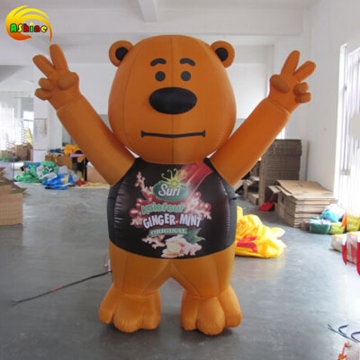 Strong helium inflatable cartoon for promotion Publicity