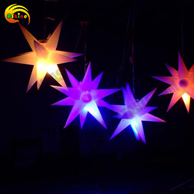 Strong inflatable star for promotion Publicity