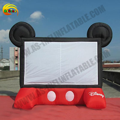 Strong personalized inflatable screen for promotion Publicity