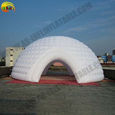 Strong inflatable globe tent for promotion Publicity