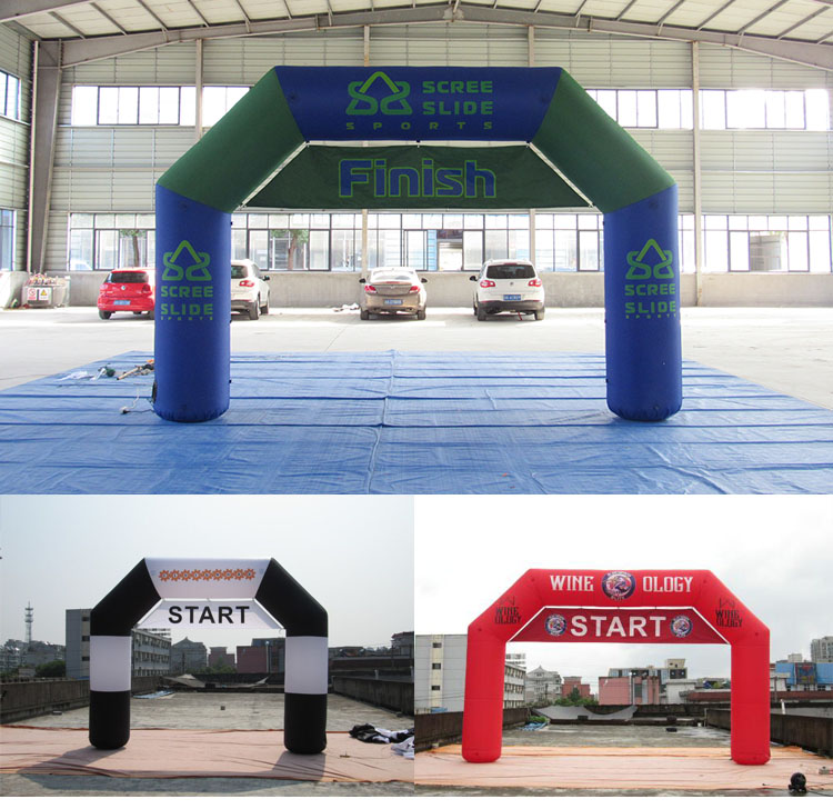 Square inflatable arch detailed description 3 Detailed description 3