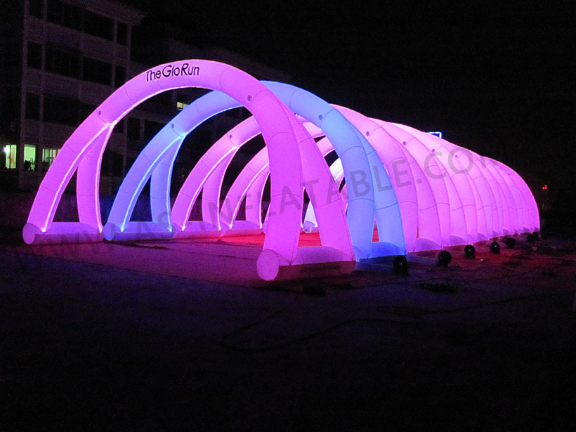 Luminous inflatable arch group detailed description 1 Detailed description 1