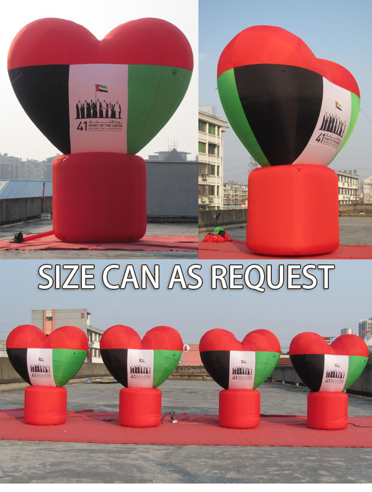 High quality inflated balloon in the shape of a hot air balloon detailed description 2 Detailed description 2