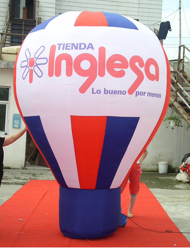 High quality inflated balloon in the shape of a hot air balloon detailed description 3 Detailed description 3