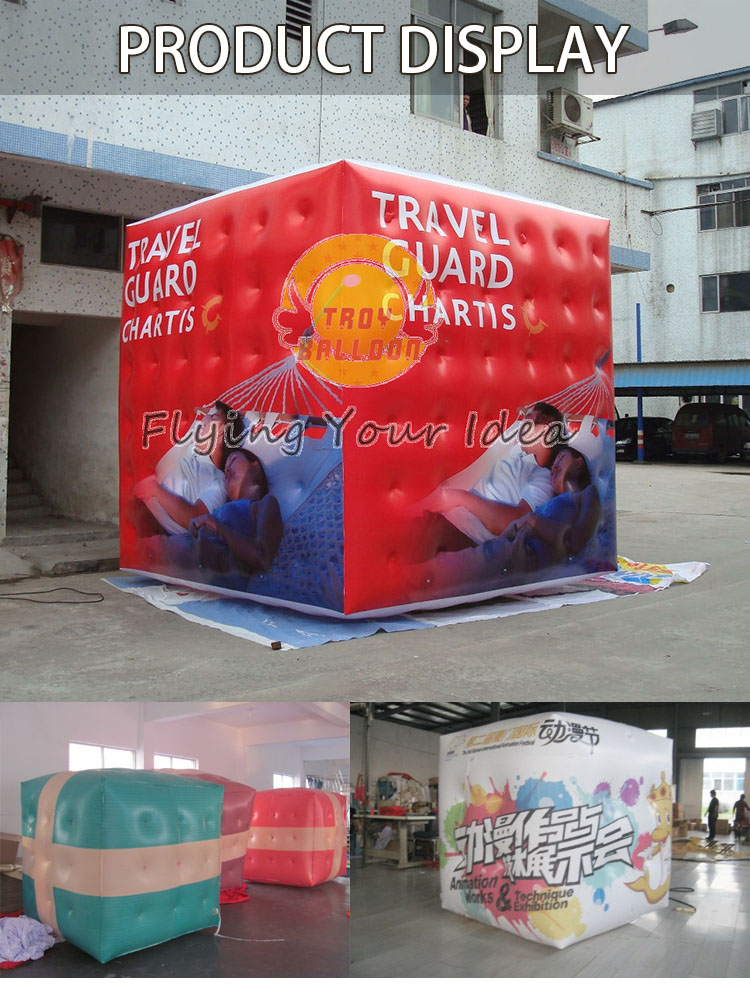 High quality cube inflatable balloon detailed description 1 Detailed description 1