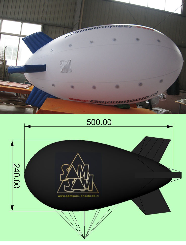 High quality helium inflatable blimp detailed description 3 Detailed description 3
