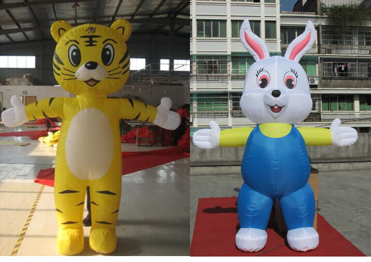 Inflatable moving cartoon detailed description 4 Detailed description 4