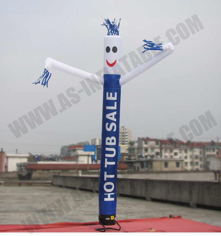 One leg inflatable dancer detailed description 3 Detailed description 3