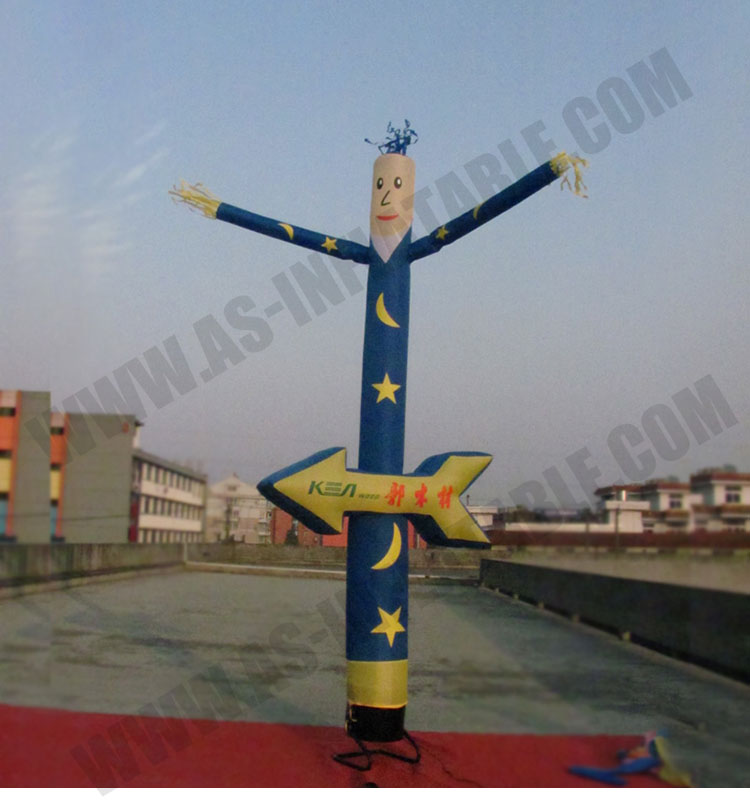 With skirt inflatable dancer detailed description 4 Detailed description 4