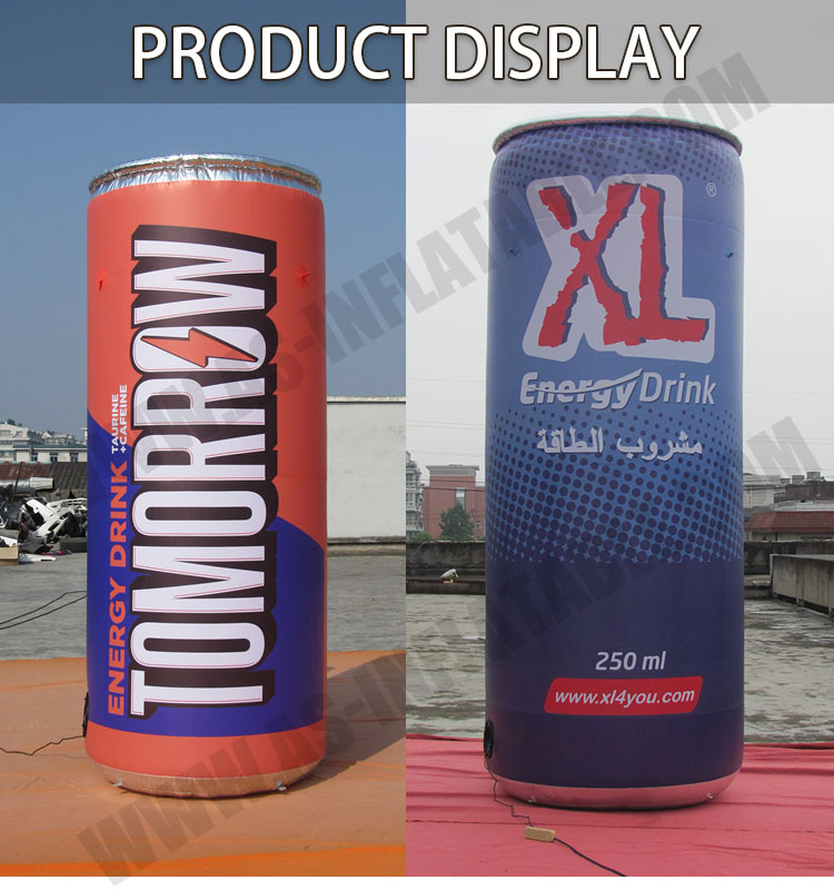 Tin can inflatable model detailed description 1 Detailed description 1