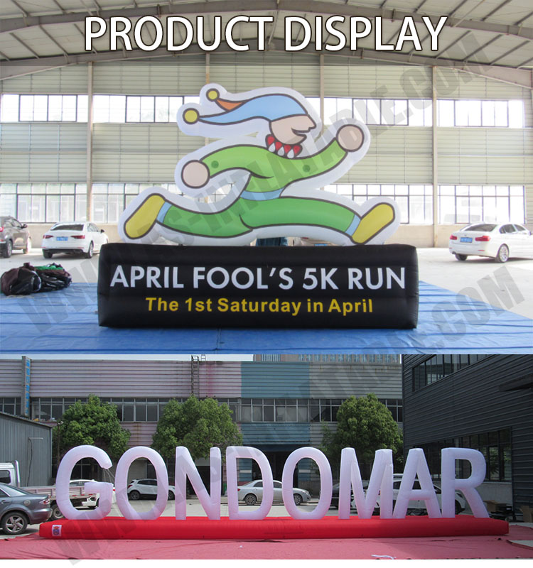 LOGO or letter inflatable model detailed description 1 Detailed description 1