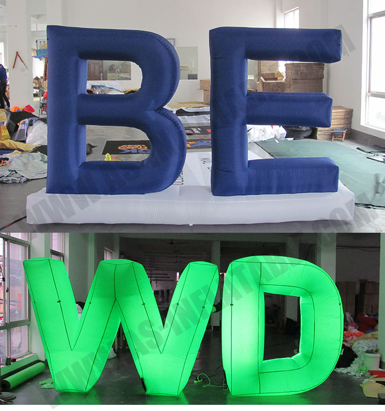 LOGO or letter inflatable model detailed description 3 Detailed description 3