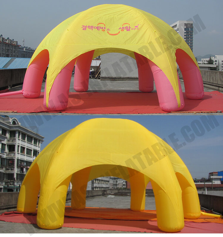 6 leg inflatable tent detailed description 5 Detailed description 5