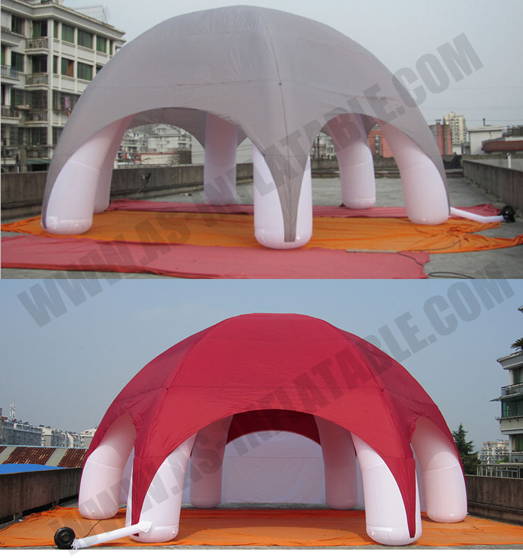 6 leg inflatable tent detailed description 7 Detailed description 7
