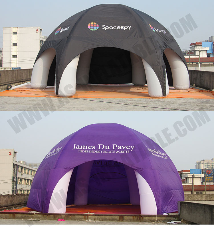 6 leg inflatable tent with removeable walls detailed description 2 Detailed description 2