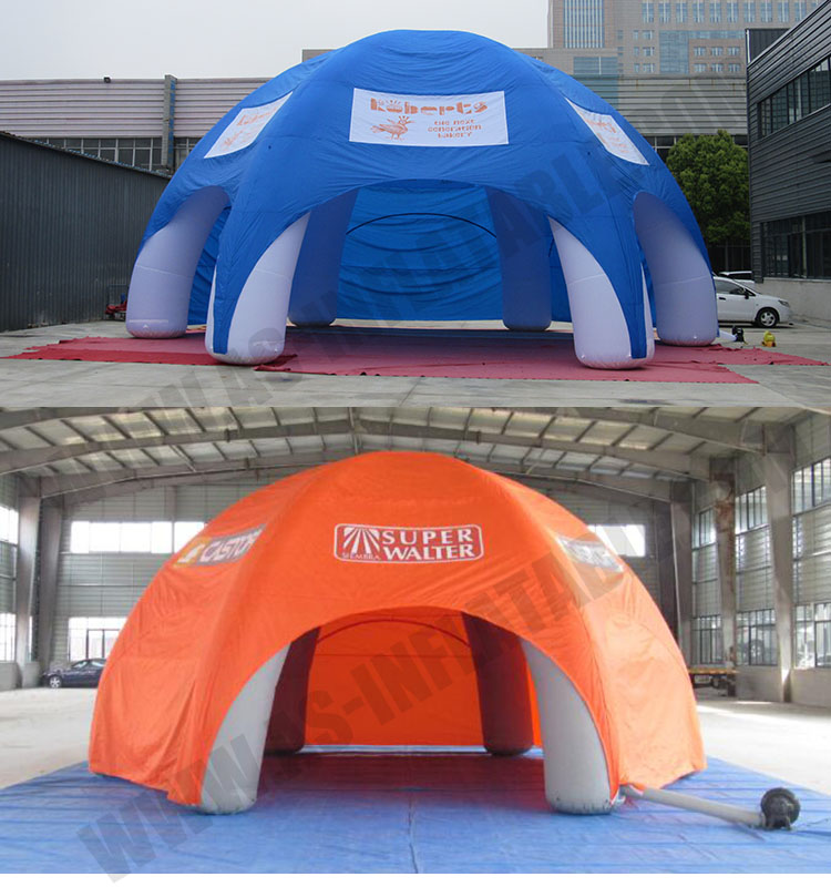 6 leg inflatable tent with removeable walls detailed description 3 Detailed description 3