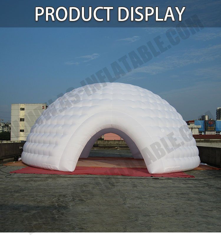 Inflatable globe tent detailed description 1 Detailed description 1