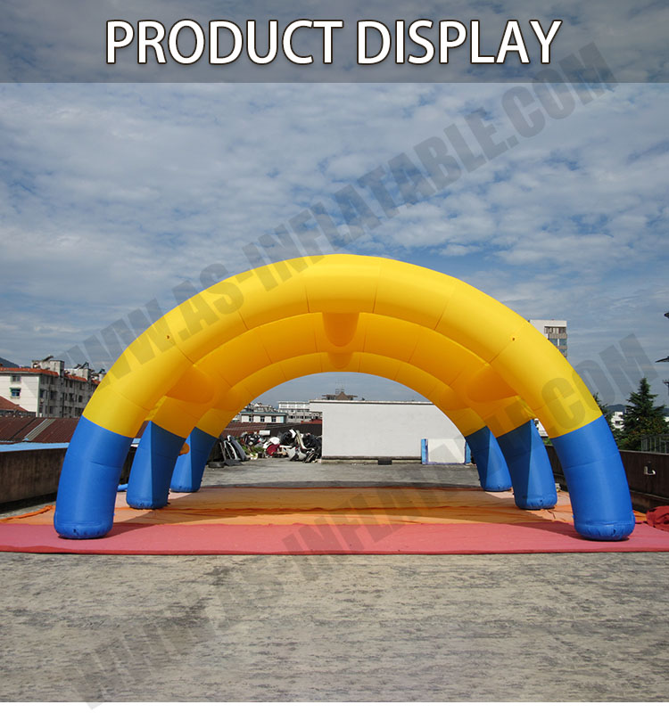 Inflatable arch tent detailed description 1 Detailed description 1