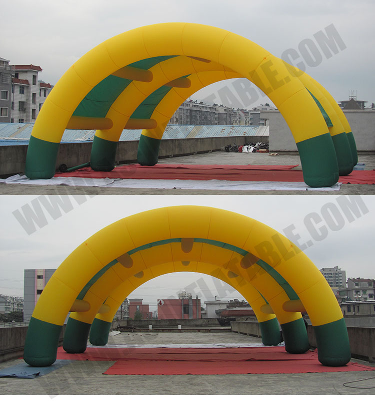 Inflatable arch tent detailed description 2 Detailed description 2