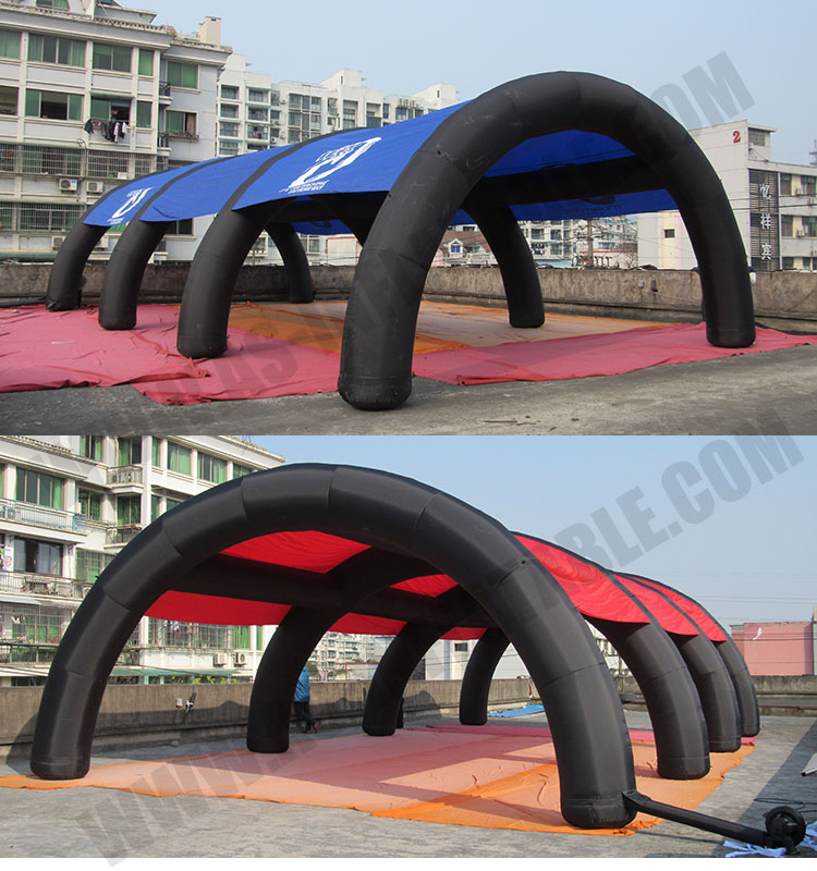 Inflatable arch tent detailed description 3 Detailed description 3