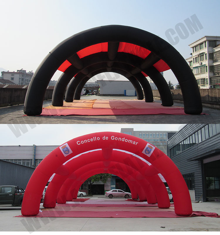 Inflatable arch tent detailed description 4 Detailed description 4
