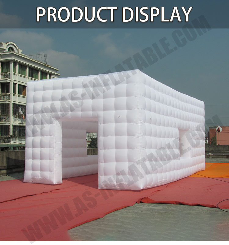 Square inflatable tent detailed description 1 Detailed description 1