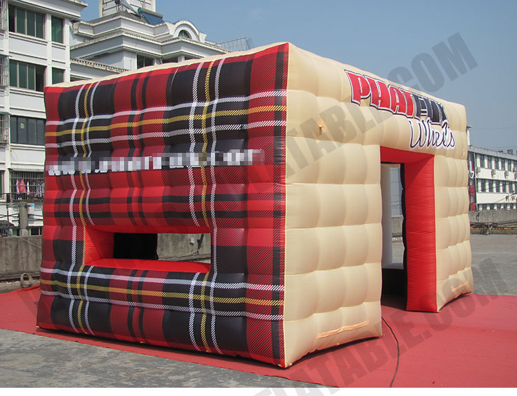 Square inflatable tent detailed description 3 Detailed description 3