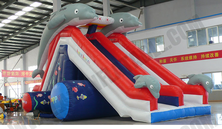 Inflatable slide with pool detailed description 3 Detailed description 3