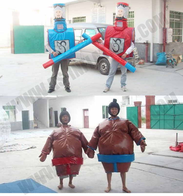 Inflatable sumo wrestling suits detailed description 4 Detailed description 4