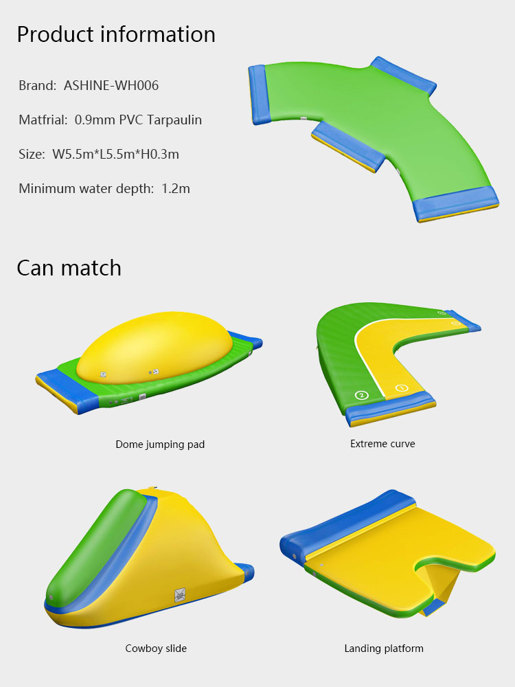 Other inflatable products are shown here Detailed description 3