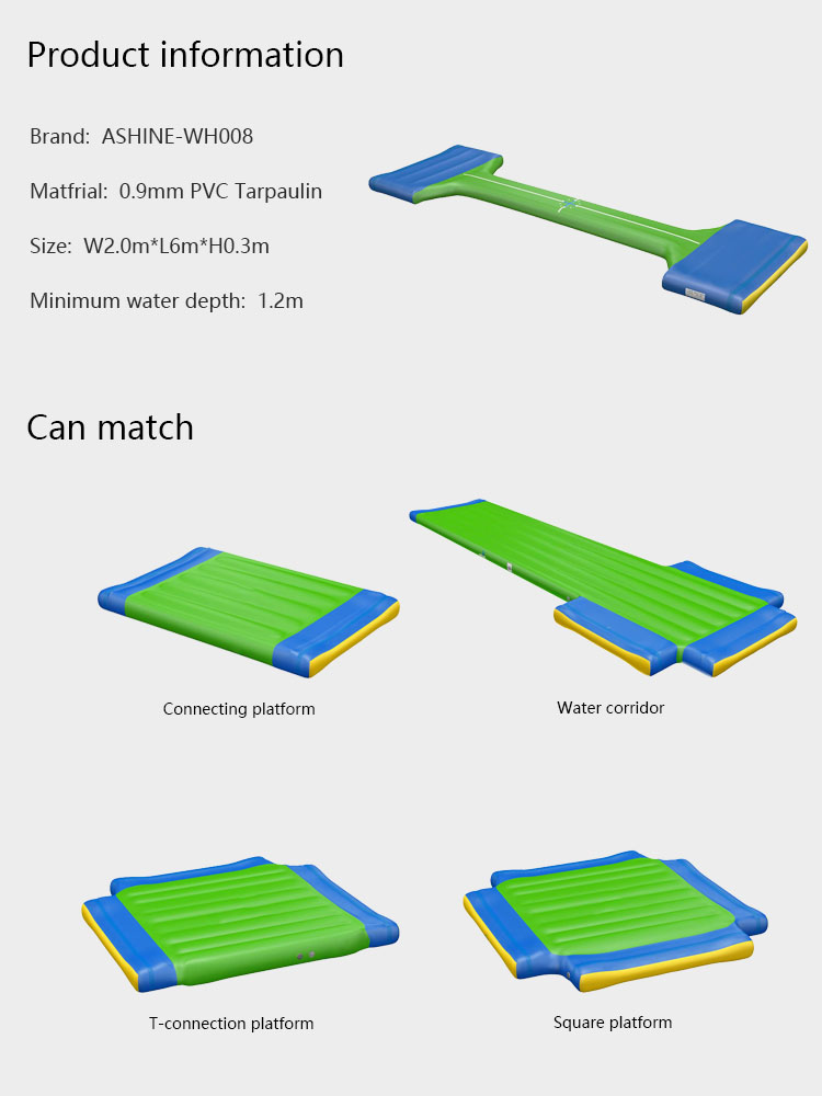 Other inflatable products are shown here Detailed description 4