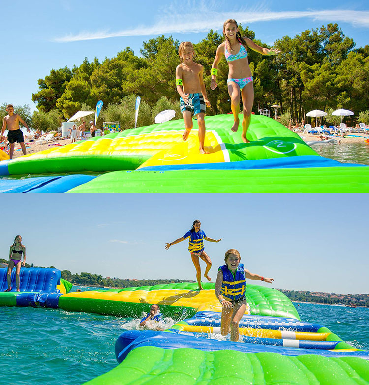 Inflatable Bridge of keeping balance Detailed description 2