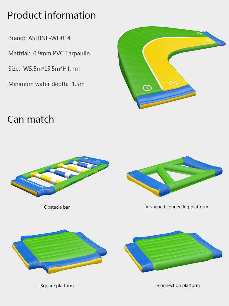 Other inflatable products are shown here Detailed description 4