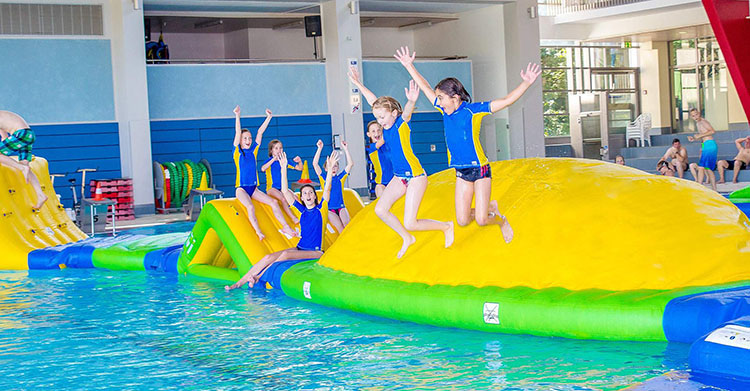 Inflatable Bridge of keeping balance Detailed description 2