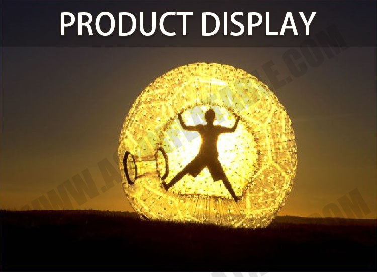 Inflatable zorb ball detailed description 1 Detailed description 1